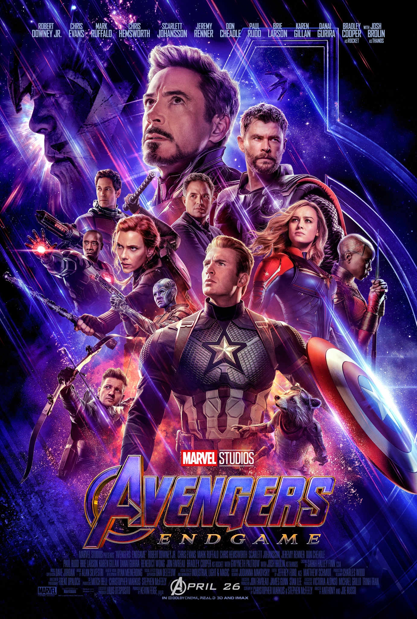 Avenger's Endgame Poster